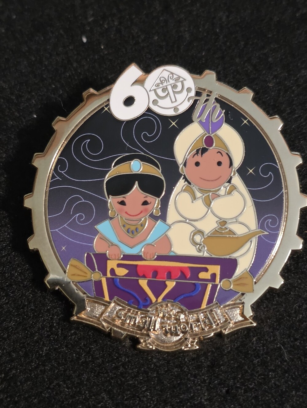 D23 It's A Small World 60th Anniversary Mystery Pin